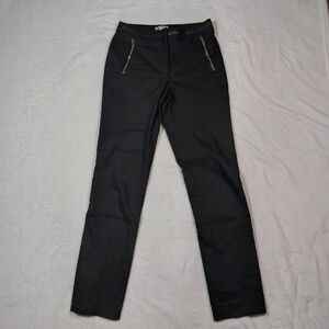 H&m Black Zip Pocket Skinny Pants Size 4